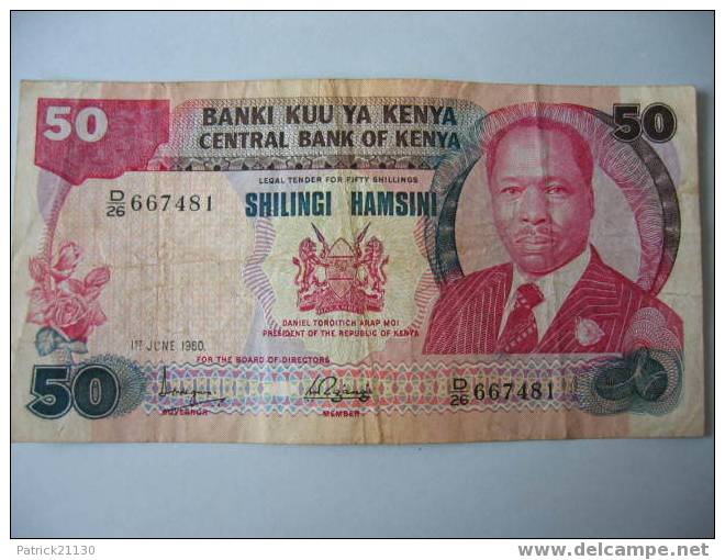 KENYA  / 50 SHILLINGS 1980  PICK 22 - Kenya