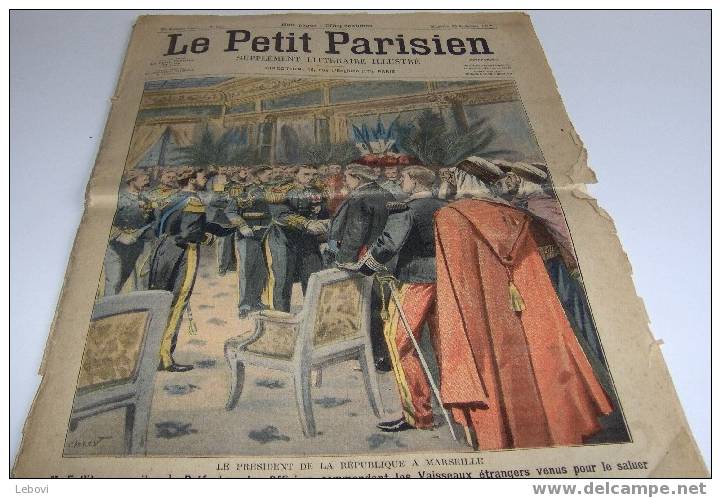 "Le Petit Parisien - Supplément Littéraire Illustré" N° 921 Du 30/09/1906 " - Le Petit Parisien