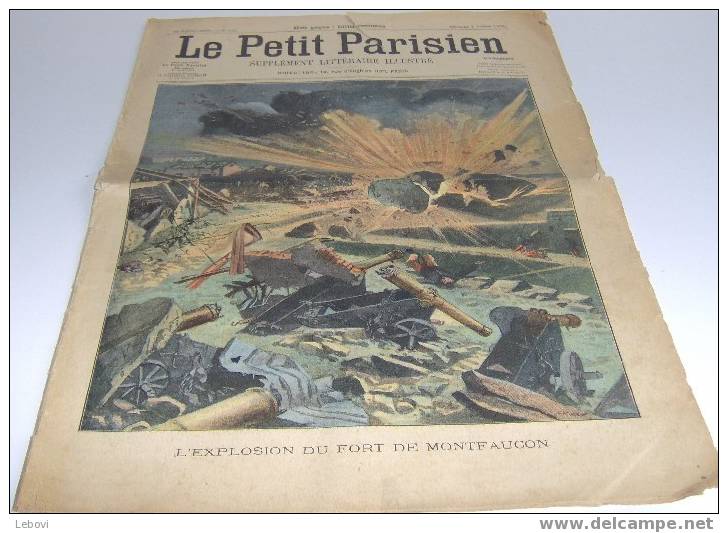 "Le Petit Parisien - Supplément Littéraire Illustré" N° 922du 07/10/1906 " - Le Petit Parisien