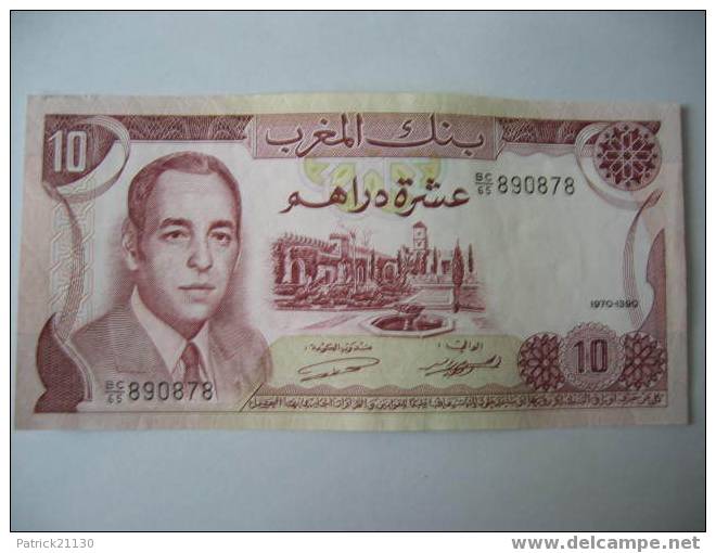 MAROC / 10 DIRHAMS 1970  PICK 57 - Maroc