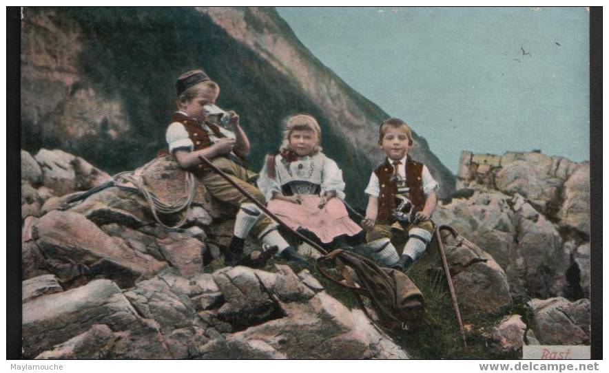 Enfants Alpiniste Rast Grisons - Alpinismo