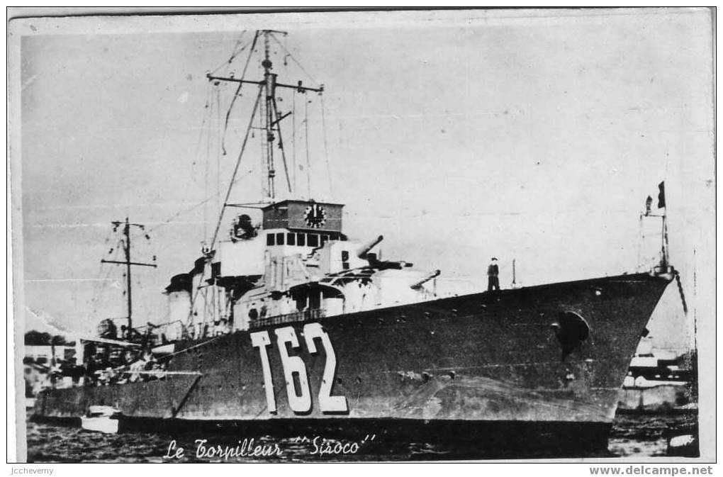 Le Torpilleur "SIROCO" - Warships