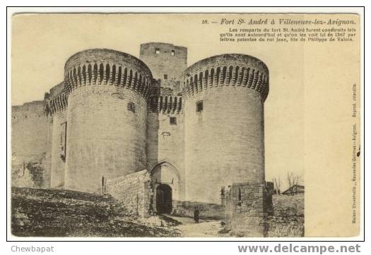 Fort Saint-André à Villeneuve-lez-Avignon - Carte Précurseur - Villeneuve-lès-Avignon