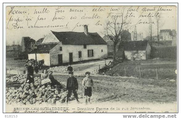 BRUXELLES - SCHAERBEEK  -  Dernière Ferme De La Rue Jérusalem - Schaerbeek - Schaarbeek