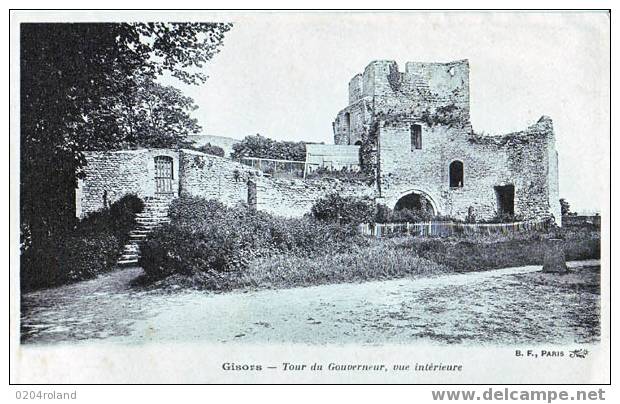 Gisors - Tour Du Gouverneur, Vue Intérieure - Gisors