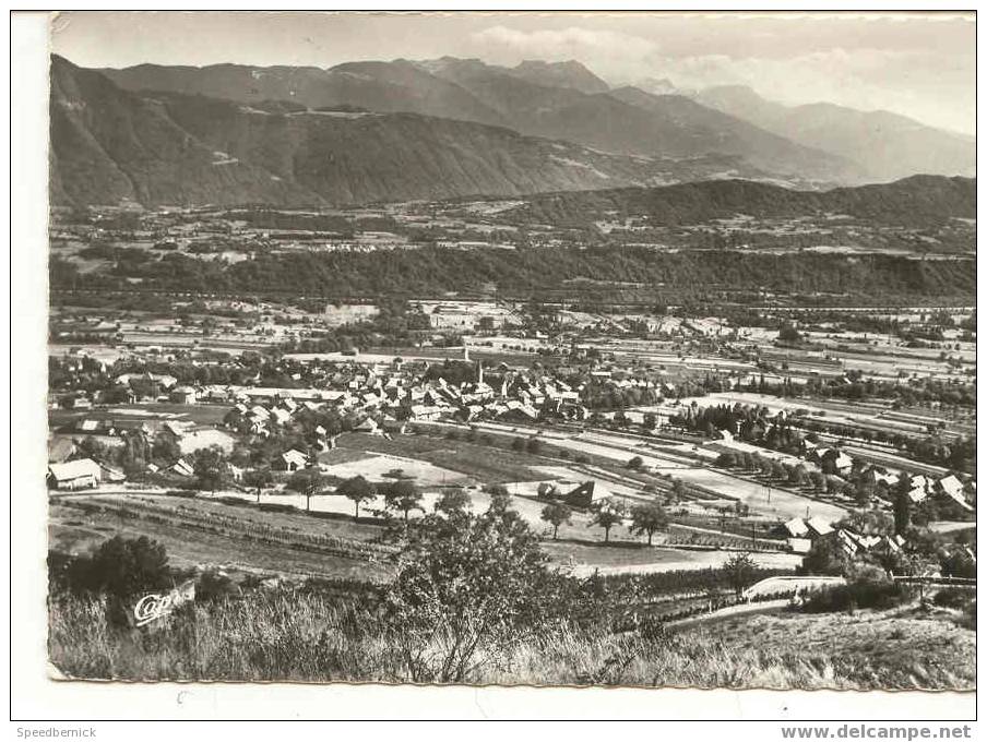 3505  Saint Pierre D'Albigny . Vue Générale Vallée De L'Isère Chaine Belledonne Réal Photo 1552 - Saint Pierre D'Albigny