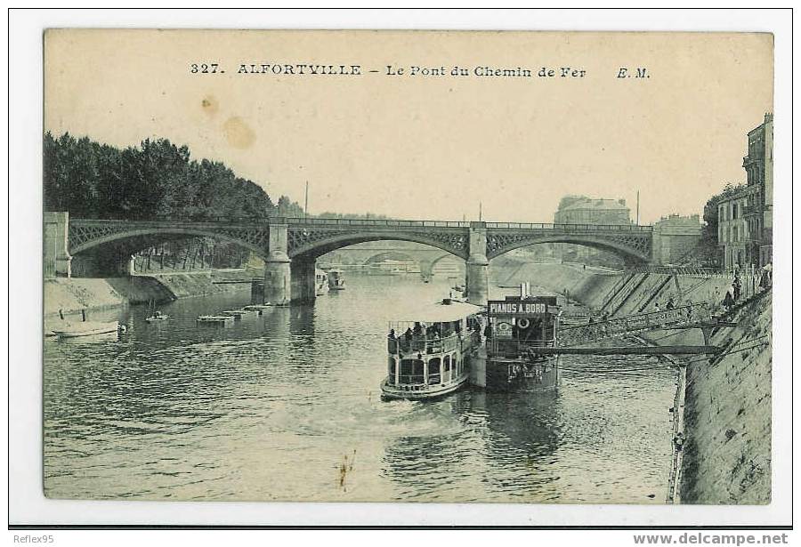 ALFORTVILLE - Le Pont Du Chemin De Fer - Alfortville