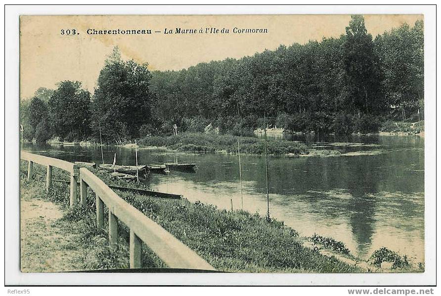 CHARENTONNEAU - La Marne à L'île Du COrmoran - Maisons Alfort