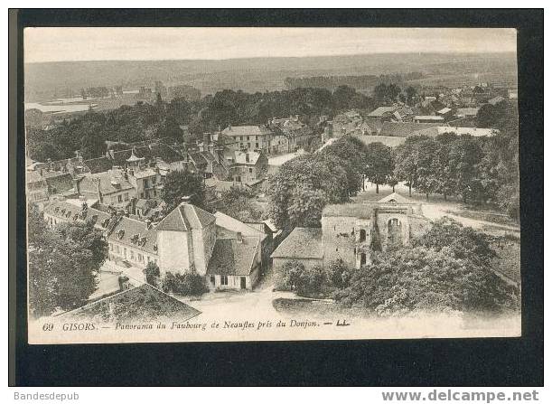 Gisors - Panorama Du Faubourg De Neaufles Pris Du Donjon (LL 69) - Gisors