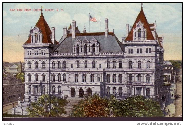 CARTE POSTALE DES USA - NEW-YORK STATE CAPITOL - ALBANY N.Y. - Albany