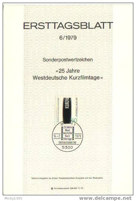 Germany - ETB 6/79 (E036)- - 1974-1980