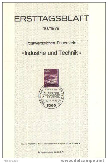 Germany - ETB 10/79 (E038)- - 1974-1980