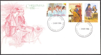 Australia 1986 FDC - Christmas Children - Other & Unclassified