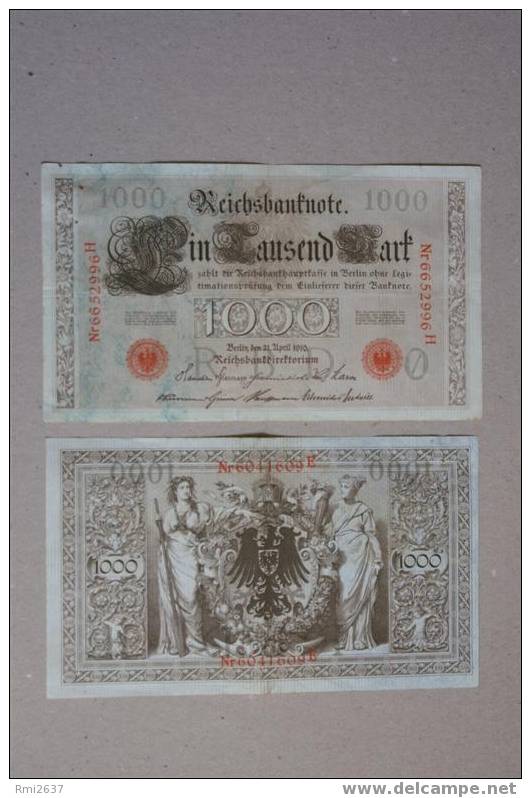 Allemagne - Billet 1000 Marks - 21 Avril 1910 - 1.000 Mark