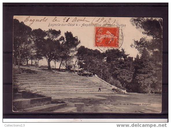 GARD - Bagnols Sur Ceze - Amphitheatre Du Mont Cotton - Bagnols-sur-Cèze