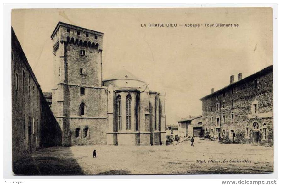 H7 - LA CHAISE-DIEU - Abbaye - Tour CLEMENTINE - La Chaise Dieu