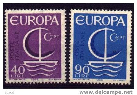 ITALIA - ITALY - ITALIE - 1966 - EUROPA CEPT ** - 1966
