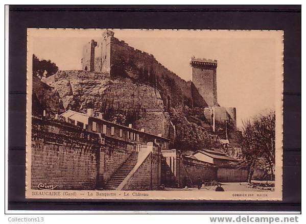 GARD - Beaucaire - La Banquette - Le Chateau - Beaucaire