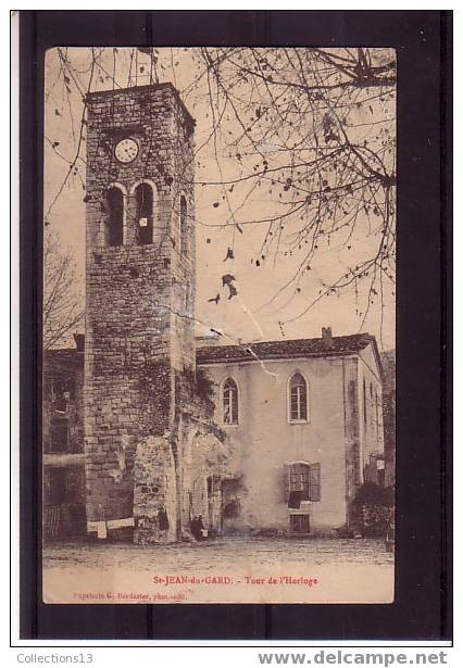 GARD - St Jean Du Gard - Tour De L'horloge - Saint-Jean-du-Gard