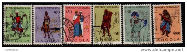 ANGOLA   Scott   # 395-406  F-VF USED - Angola