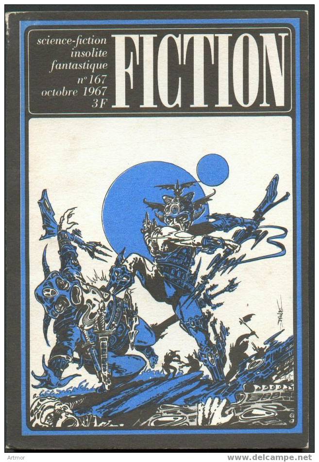 FICTION N° 167 - Couv : DRUILLET - Fiction