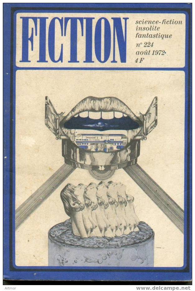 FICTION N° 224 - Couv : SIUDMAK - Fiction