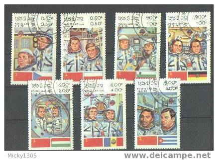 Satz Laos Gestempelt / Set Laos Used (M064) - Azië