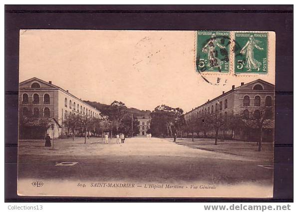 VAR - St Mandrier - L'hopital Maritime - Vue Generale - Saint-Mandrier-sur-Mer