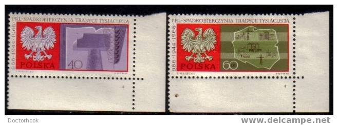 POLAND   Scott   #  1464-5**  VF MINT NH - Nuevos