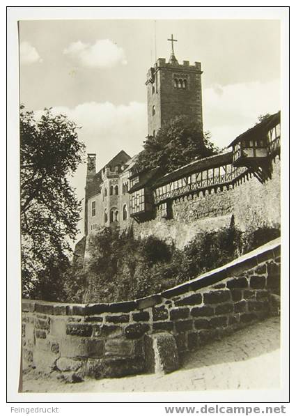 D 2493 - Die Wartburg Bei Eisenach - Ak Mit Sondermarke Und Schönem Sonderstempel - Eisenach