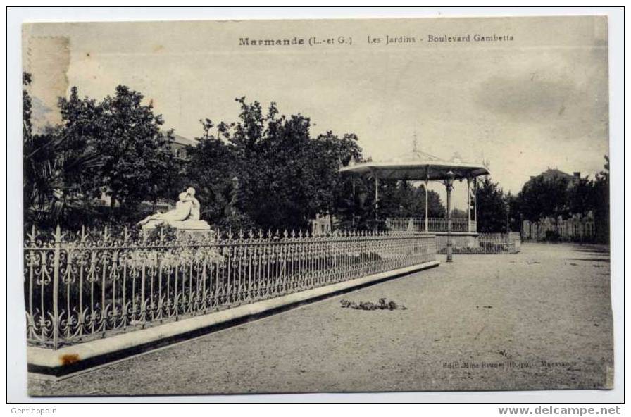 H12 - MARMANDE - Les Jardins - Boulevard Gambetta - Marmande