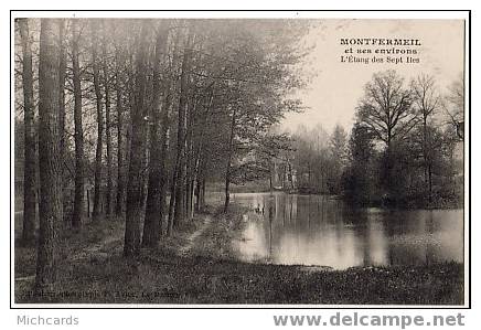 CPA 93 MONTFERMEIL - L'etang Des Sept Iles - Montfermeil