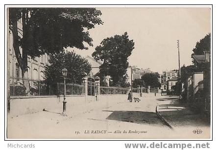 CPA 93 LE RAINCY - Allée Du Rendez-vous - Le Raincy