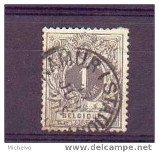 Belg. - N° 43 ° - 1869-1888 Lion Couché (Liegender Löwe)