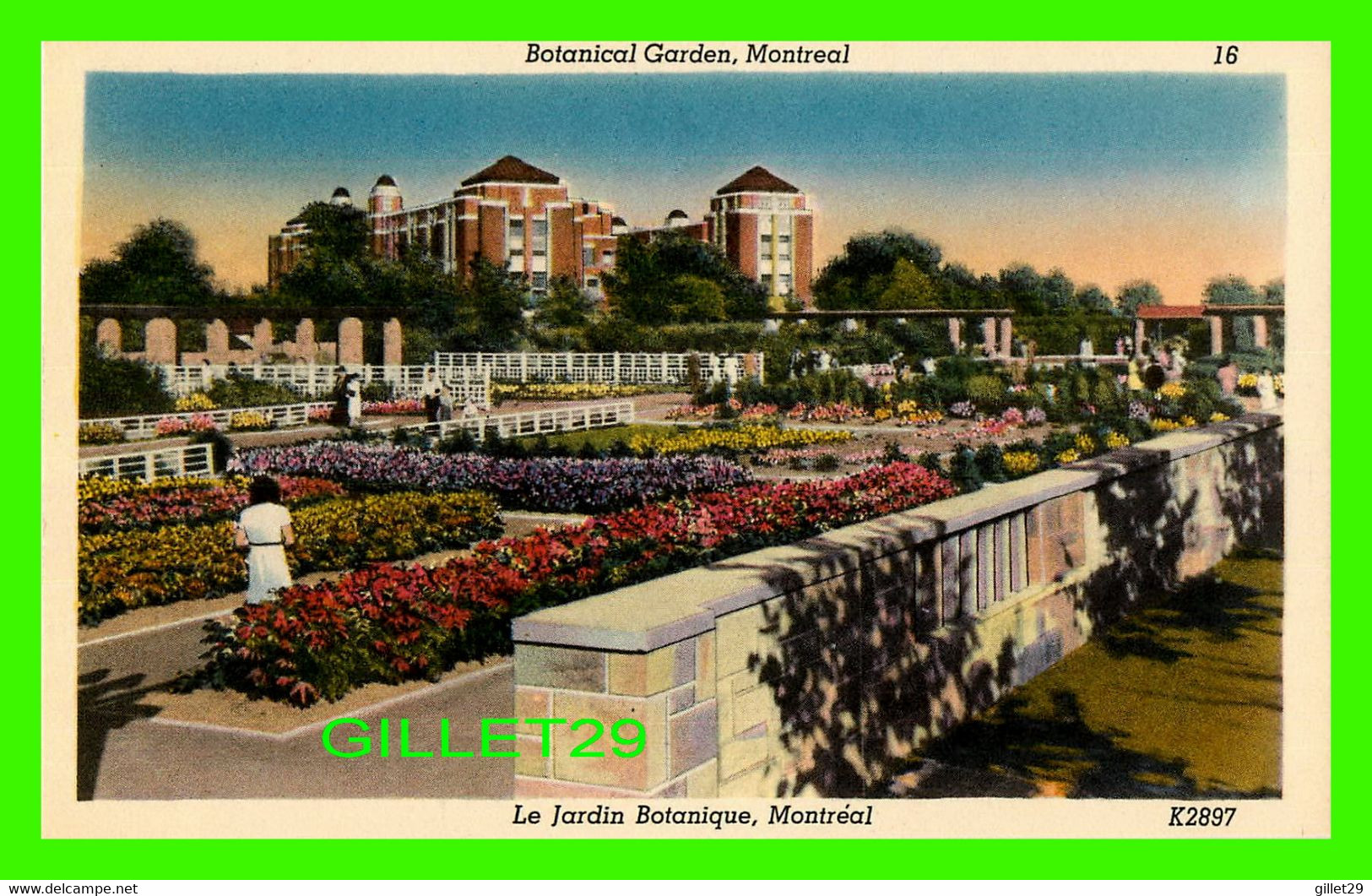 MONTRÉAL,QUÉBEC - LE JARDIN BOTANIQUE, ANIMÉE - GRANGER FRÈRES LTÉE - - Montreal