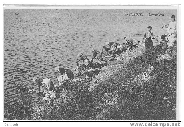 78 // YVELINES / FRENEUSE / Lavandières / ANIMEE / # - Freneuse