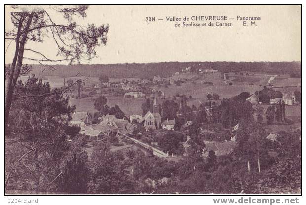 Vallée De Chevreuse - Panorama De Senlisse Et De Garnes - Chevreuse