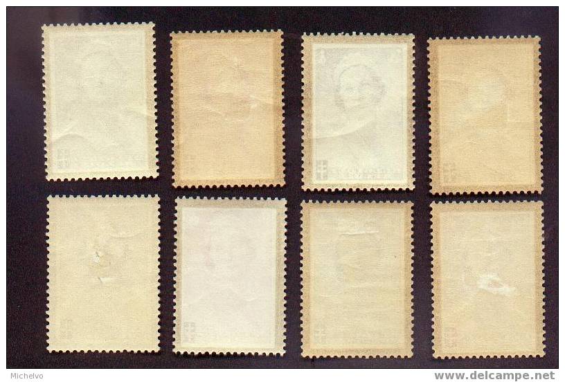 Belg. 1935 -  N° 411/418 *(*) - Unused Stamps