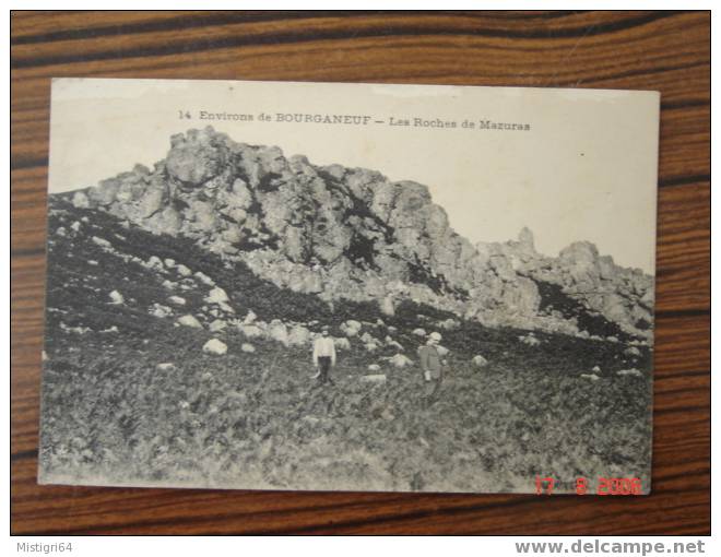 ENVIRONS DE BOURGANEUF - LES ROCHES DE MAZURAS - 1918 - Bourganeuf