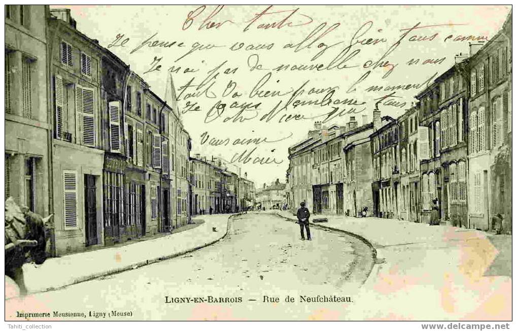 LIGNY-EN-BARROIS - Rue De Neufchâteau - Ligny En Barrois