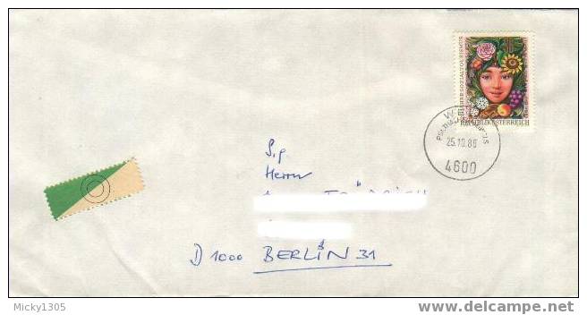 Österreich / Austria - Umschlag Echt Geslaufen / Cover Used (3258) - Lettres & Documents