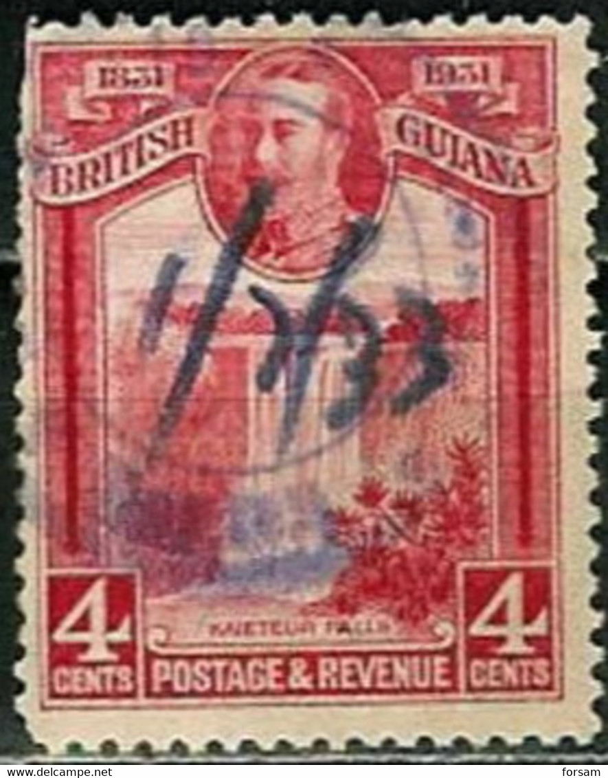 BRITISH GUIANA..1931..Michel # 153...used. - Guyane Britannique (...-1966)