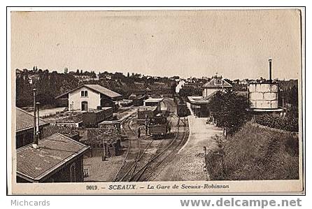 CPA 92 SCEAUX - La Gare De Sceaux Robinson (Train) - Sceaux