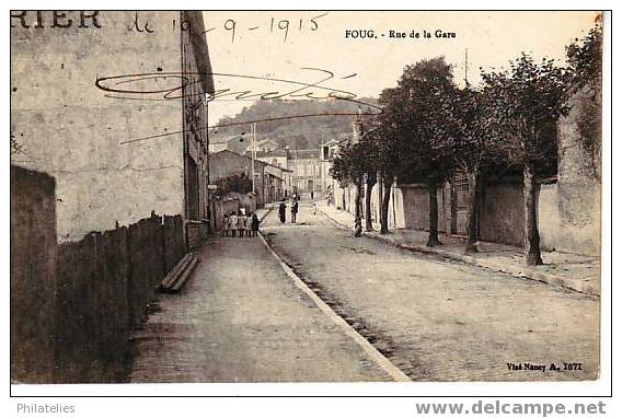 Foug  Rue De La Gare - Foug