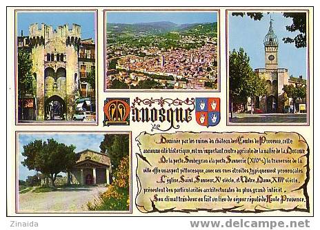 CARTE POSTALE DE MANOSQUE - Manosque