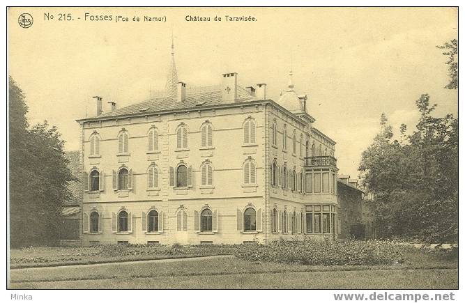 Fosses  - Chateau De Taravisée - Fosses-la-Ville