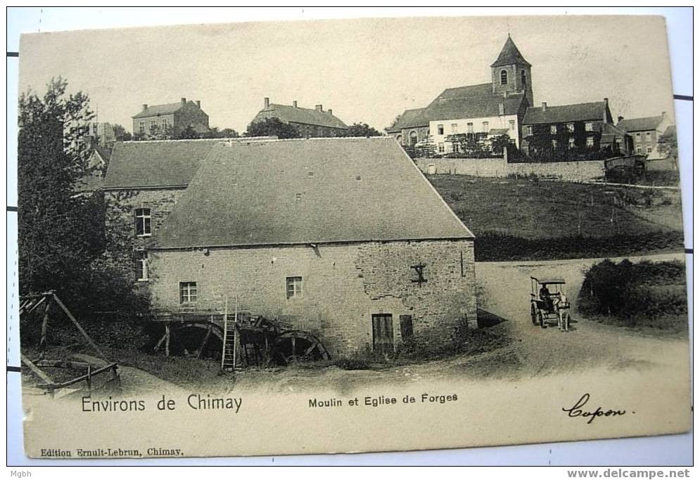 Forges Moulin  Attention: Trés Petit Défaut à Gauche - Chimay