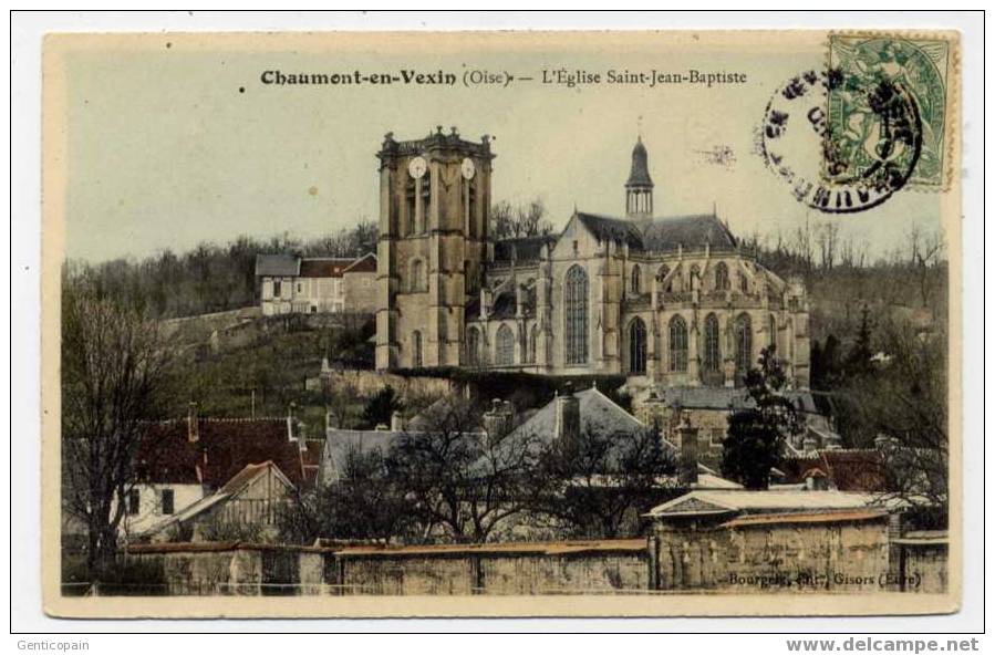 H24 - CHAUMONT En VEXIN - L'église Saint-Jean-Baptiste - Chaumont En Vexin