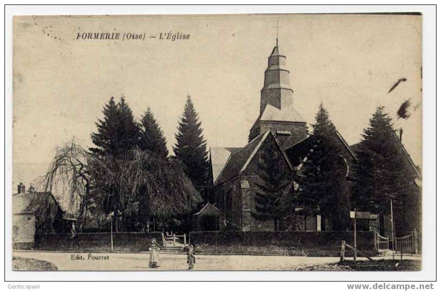 H24 - FORMERIE - L'église (1919) - Formerie