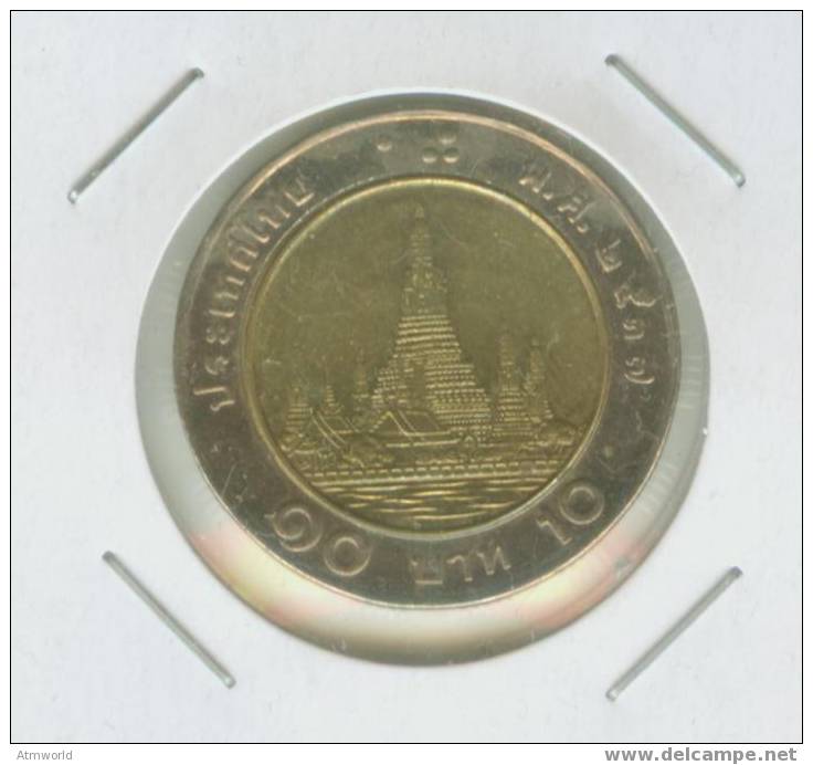 THAILAND  COINS -------------10 CENTS ---NICE - Tailandia